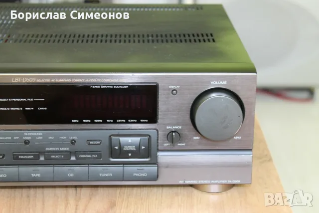 Усилвател Sony TA-D509, снимка 3 - Ресийвъри, усилватели, смесителни пултове - 55709698