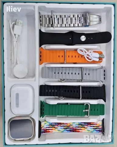 Смарт часовник P9 Процесор: MediaTek Helio P22 Памет: 32 GB ROM,     3GB RAM Батерия: 2000 mAh, снимка 3 - Мъжки - 47723142