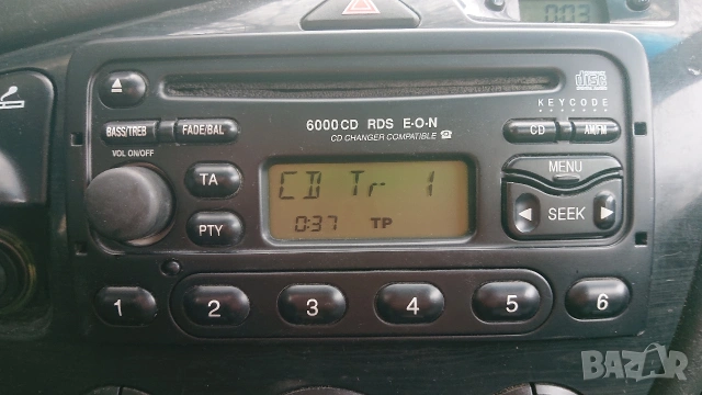 Работещо CD ford 6000 RSD фокус, мондео, фиеста, галакси, транзит и други фордове до 2004год. , снимка 4 - Аксесоари и консумативи - 53370273