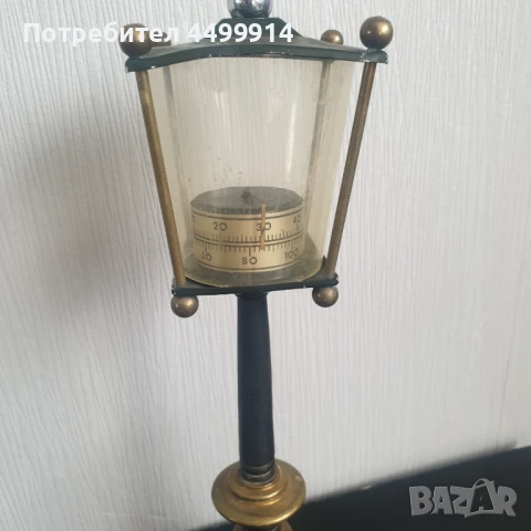 Стар френски термометър , снимка 3 - Антикварни и старинни предмети - 50687824