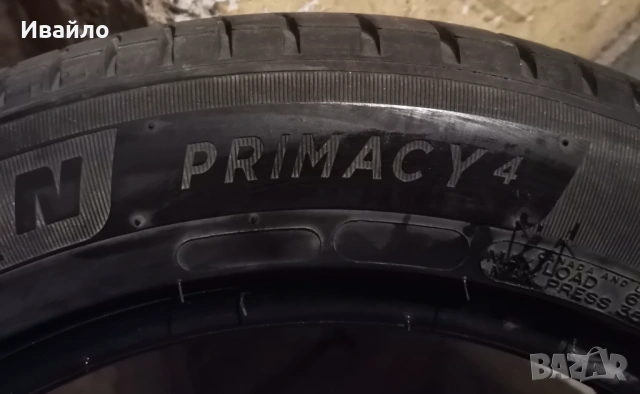 Продавам 1 брой летна гума 205.55.16 дот 2021 Мишелин Primac Y4 , снимка 5 - Гуми и джанти - 53626743