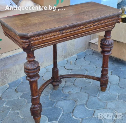 Антична ,конзолна маса  , снимка 5 - Маси - 51276406