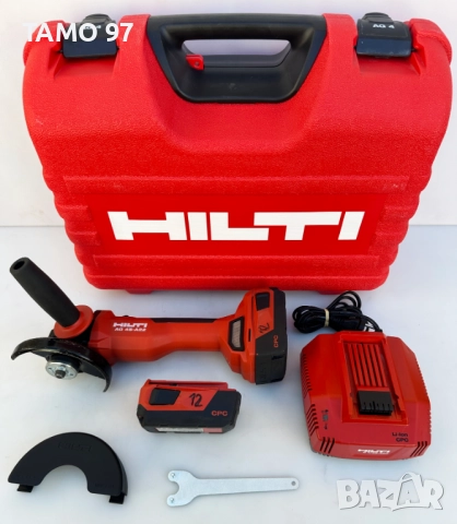Hilti AG 4S-A22 - Безчетков ъглошлайф с потенциометър 2023г.