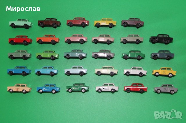 ТРАБАНТ HO 1/87 УМАЛЕН МОДЕЛ ИГРАЧКА КОЛИЧКА , снимка 6 - Колекции - 41169951