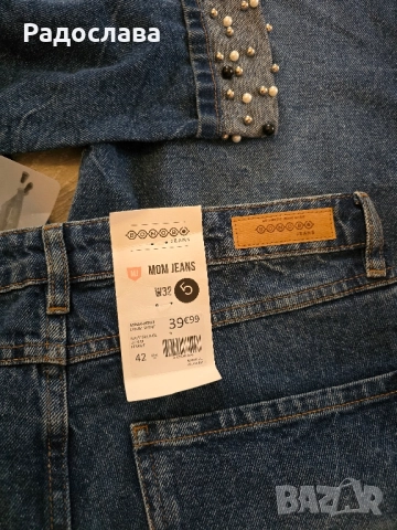 Дамски дънки Bonobo Mom Jeans, снимка 4 - Дънки - 52456033