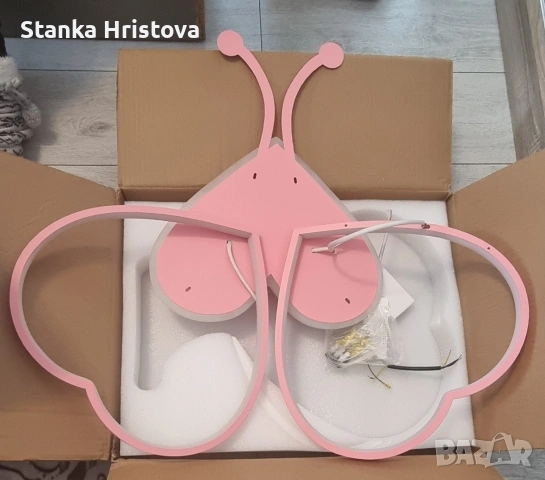 Led плафон/ лампа Пеперуда. , снимка 2 - Лед осветление - 53463077