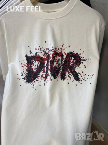 Dior 🔹 Moschino 🔹 Valentino 🔹, снимка 18 - Тениски - 53748467