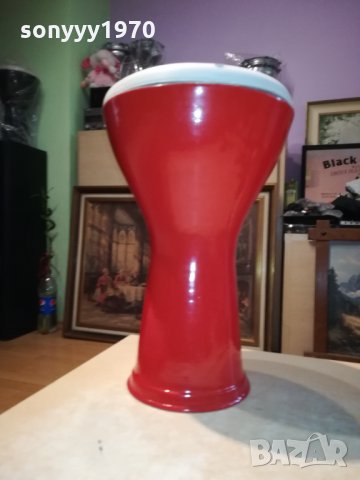 ЧЕРВЕНА ГООЛЯМА ТАРАМБУКА 40СМ 0910211200, снимка 8 - Ударни инструменти - 34401656