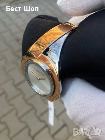 Оригинален дамски часовник Calvin Klein  тип гривна , снимка 4 - Дамски - 39139687