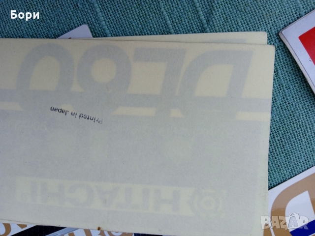 HITACHI ЛЕПЕНКИ СТИКЕРИ, снимка 3 - Други - 36107517