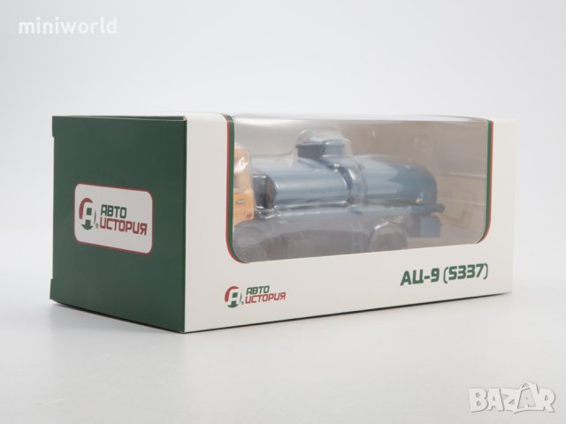 МАЗ 5337 АЦ-9 цистерна - мащаб 1:43 на Авто История моделът е нов в кутия, снимка 12 - Колекции - 42021047