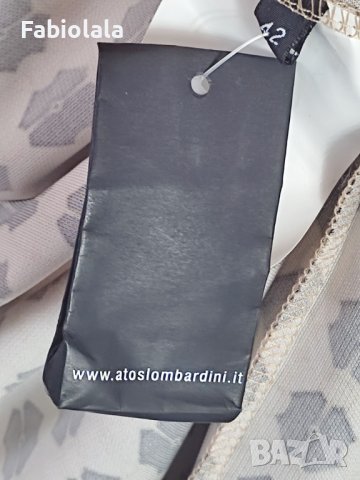 Atos Lambordini wrap around dress S, снимка 8 - Рокли - 42123419