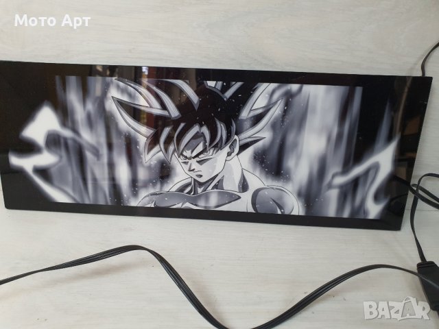 2х Подсветка за Компютър Гоку Лед Анимация Драгон Балл Супер, снимка 3 - Други - 39434274