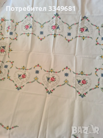 Памучна покривка за маса, снимка 2 - Покривки за маси - 53663552