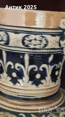 Керамична декоративна кана, 2,5 л, снимка 5 - Антикварни и старинни предмети - 52787685