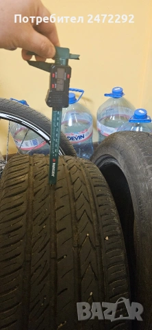 Гуми 235 45 17 Gislaved Ultra speed 2, снимка 5 - Гуми и джанти - 53811621