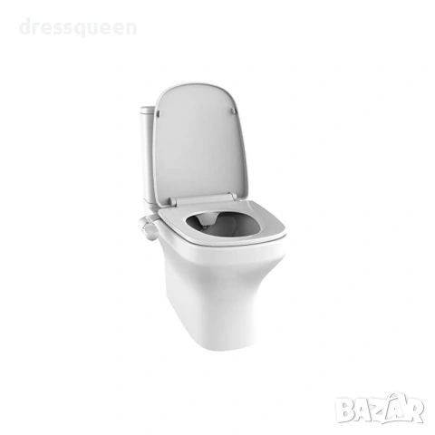 4689 Хигиенна приставка за тоалетна с функция за самопочистване и стоманен маркуч, снимка 5 - Други стоки за дома - 53663828