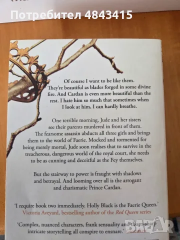 The Cruel Prince книга, снимка 2 - Художествена литература - 56348414
