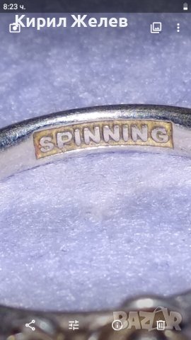 SPINNING Марков ФЛОРАЛЕН НЕЖЕН СРЕБЪРЕН АРТ ПРЪСТЕН СРЕБРО 925 БИЖУТЕРСКА ФИНА РЪЧНА РАБОТАА 38560, снимка 2 - Пръстени - 41741442