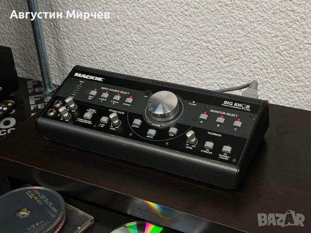 Студиен контролер MACKIE BIG KNOB, снимка 3 - Ресийвъри, усилватели, смесителни пултове - 41910054