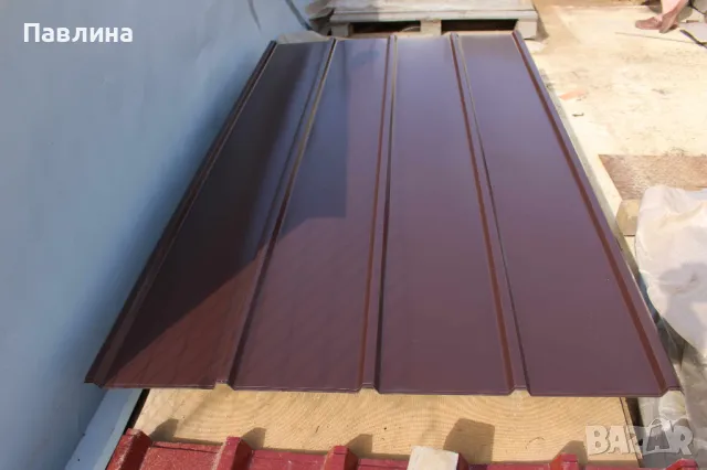 Кафява пластифицирана ламарина