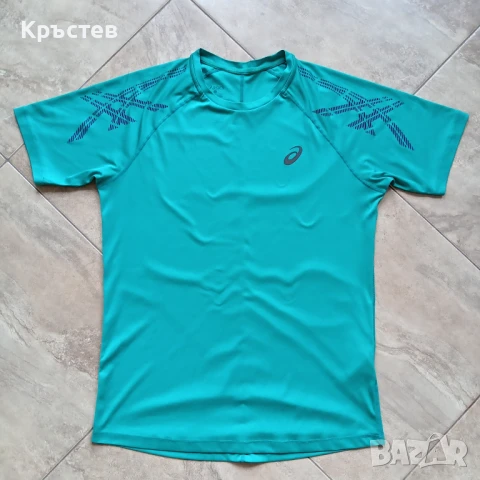Мъжка тениска ASICS SS Stripe Top в размер Л/L, снимка 1