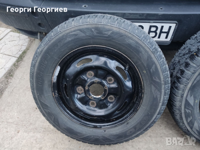 15 цола зимни гуми Toyo Observe VAN 195/70R15C 104/102S ДОТ 2019г., снимка 2 - Гуми и джанти - 44552439