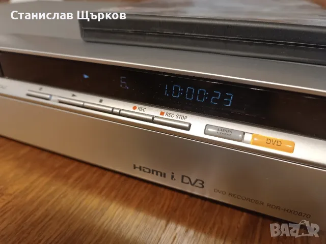 Sony RDR-HXD-870 DVD Recorder  			