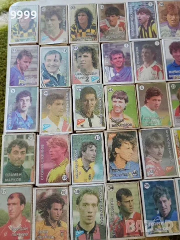 Кибрити с футболни играчи Български 