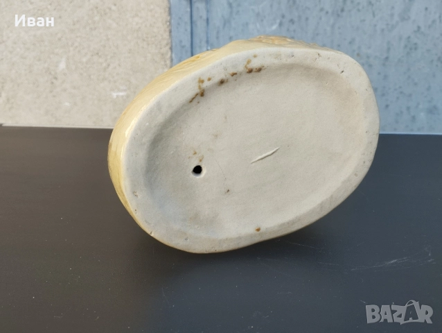 Винтидж порцеланова мечка пепелник, снимка 7 - Антикварни и старинни предмети - 52226707