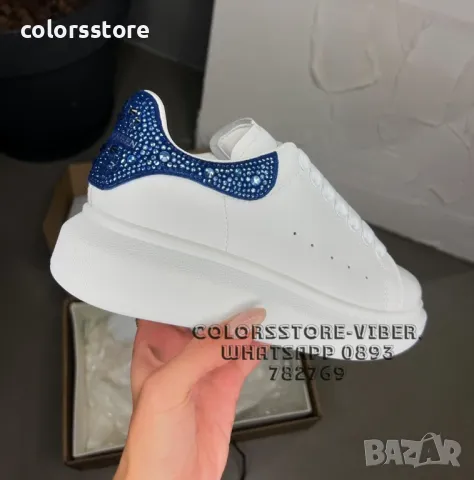 Дамски кецове Alexander McQueen-BR18U, снимка 3 - Кецове - 47401846