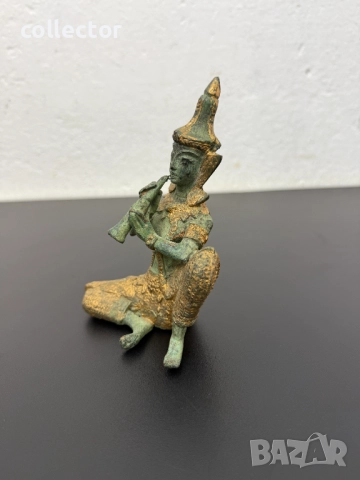 Бронзова скулптура / фигура на Тепаном. №7678, снимка 2 - Антикварни и старинни предмети - 52637085