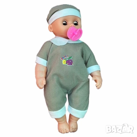 Кукла бебе с биберон – 25 см звук и забавление, снимка 8 - Кукли - 51067436