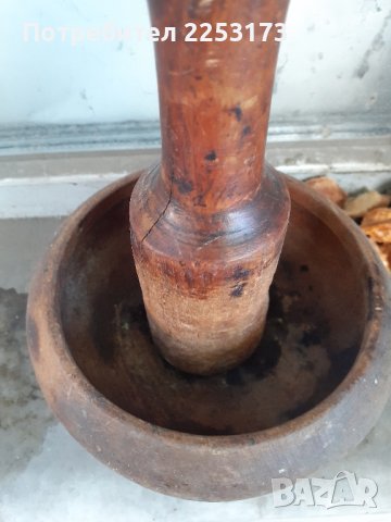 Стар дървен хаван, снимка 1