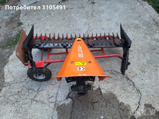 Косилен апарат палцова косачка Goldoni Tipo85, снимка 5 - Градинска техника - 51367162