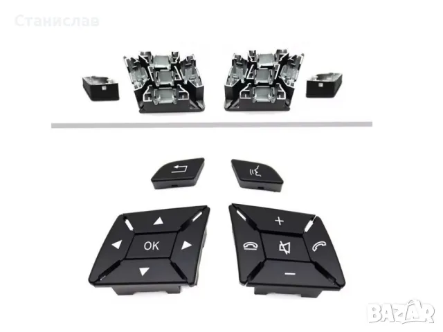 Mercedes C-Class W204 Facelift Капачета за волан , снимка 3 - Части - 50217976