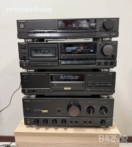 🔈ТОП колекционерски аудио сет TECHNICS - Class AA - усилвател, триглав дек, CD и тунер🔈, снимка 2 - Аудиосистеми - 55859446