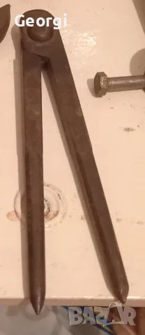 Старинен шлосерски пергел за ламарина 