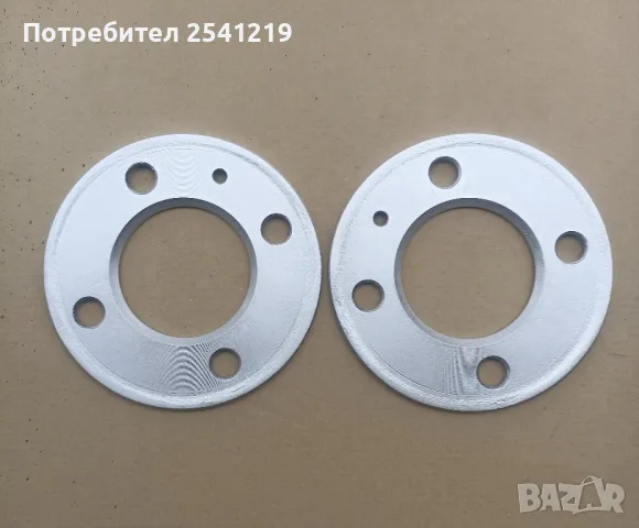 Фланци 4х100 за Фолксваген,Хонда,Опел,Рено,Сеат 2броя, снимка 2 - Аксесоари и консумативи - 46265217