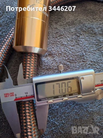 Захранващ кабел Accuphase, снимка 3 - Ресийвъри, усилватели, смесителни пултове - 53734155