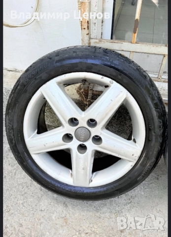 Гуми с джанти Ауди Sline 17, снимка 5 - Гуми и джанти - 52813874
