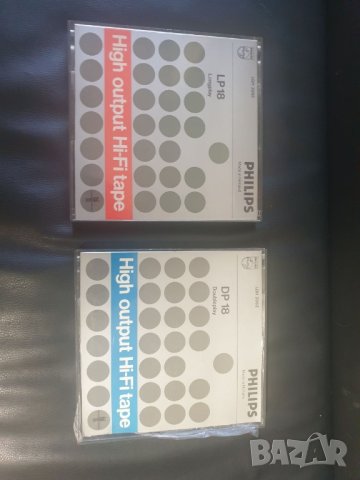 Лот от 2бр 18см магнетофонни ролки Philips С ленти и кутии. 