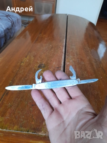 Стар джобен нож,ножче,ножка #154, снимка 2 - Други ценни предмети - 52136482