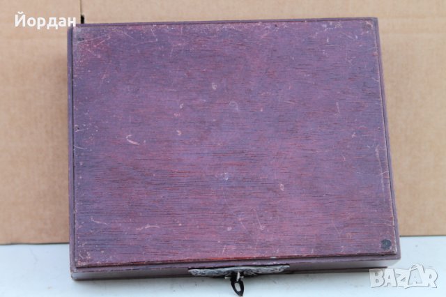 Дървена кутия за бижута със сребърен обков, снимка 7 - Антикварни и старинни предмети - 42234502