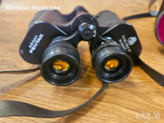 Бинокъл Asahi Pentax 7x50 Field 7.1° – Японска легенда, Made in Japan, снимка 14 - Екипировка - 55886598