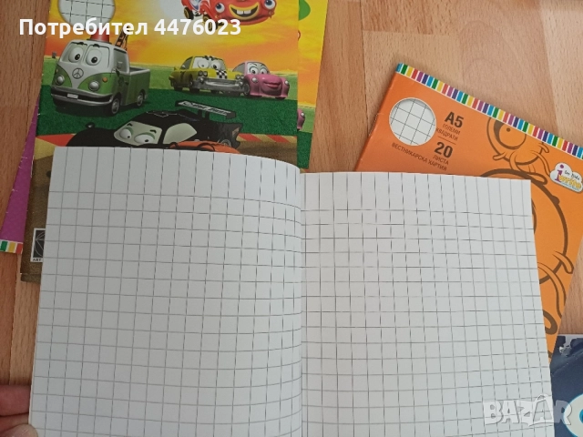 Тетрадки, различни видове, снимка 9 - Ученически пособия, канцеларски материали - 55968577