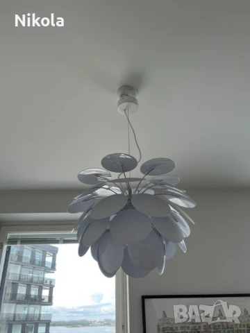 Полилей стил Marset Discocó с три крушки 80/60см, снимка 4 - Полилеи - 51197688