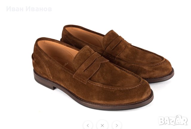 луксозни мокасини Alberto Fasciani BRIAN 57020 Penny Loafer Arabica номер 45