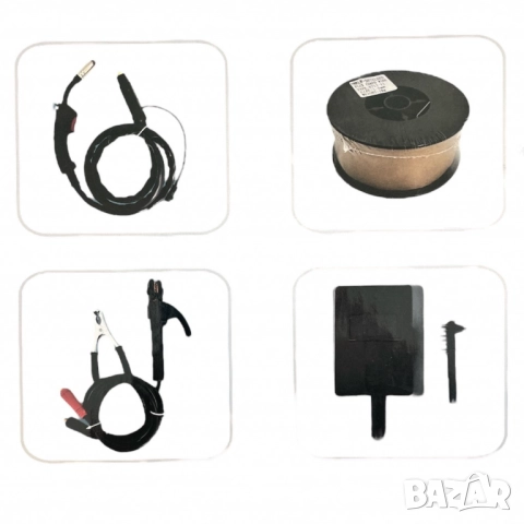 Инверторен електрожен с телоподаващо KraftRoyal – 2 в 1 MIG/MMA заваръчен апарат, снимка 2 - Друга електроника - 52060329