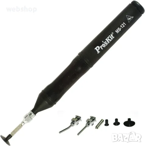 Вакуум помпа за разпояване, MS-121, пинсета, SMD елементи, снимка 3 - Друга електроника - 49939979